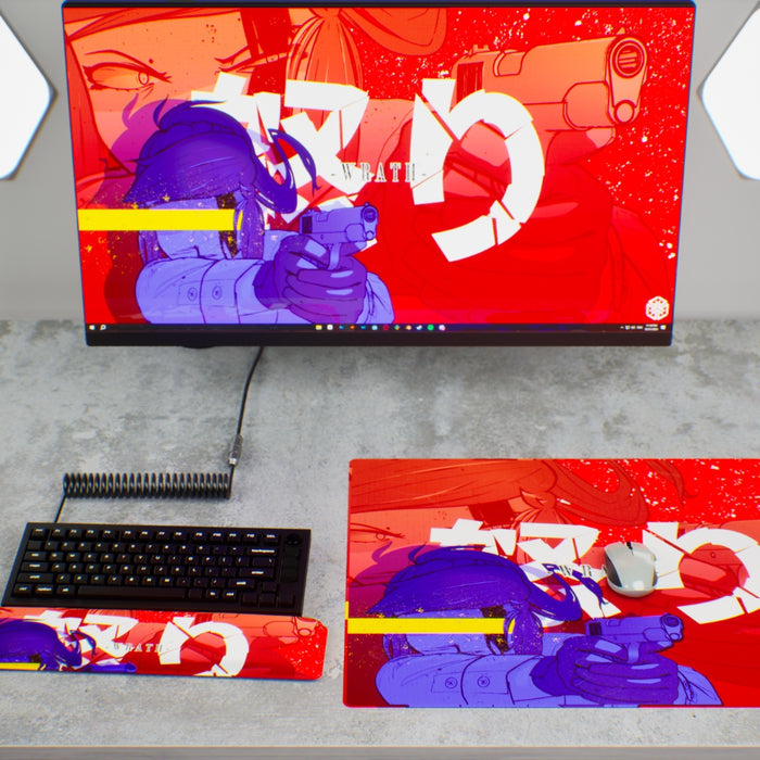 #002 | "WRATH" Mousepad - 4D Gaming