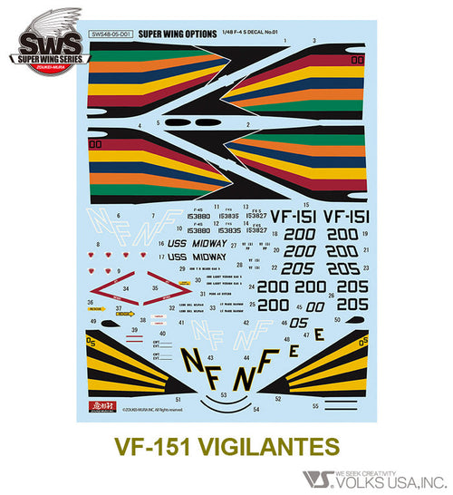 1/48 F-4S Marking Set 1