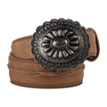 1.5 Woven Braided Belt with Round Buckle - Desert Clay Belt Desert Clay Western Fashion by Lane