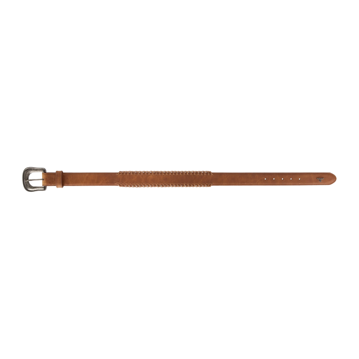 1.5 Woven Laced Belt with Single Buckle - Desert Clay Belt Western Fashion by Lane