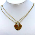 2 Collane con cuore a metà personalizzabile - Iride shop - accessori donna