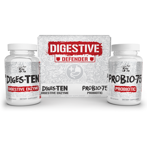 5% Nutrition Digestive Defender 2 x 60 Caps