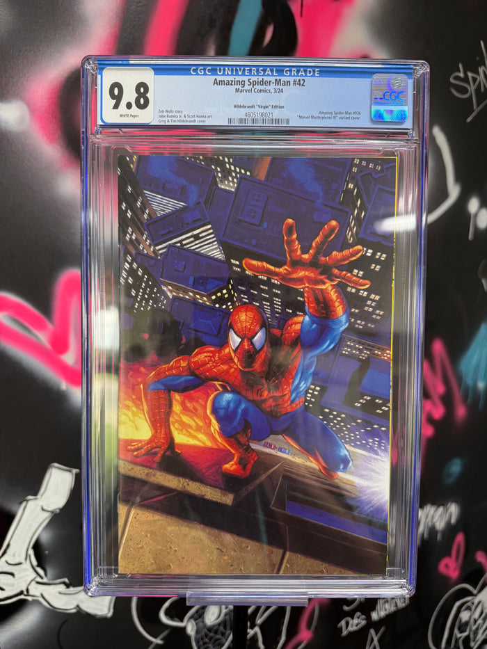 Amazing Spider-Man #42 Hildebrandt 1:50 Virgin CGC 9.8