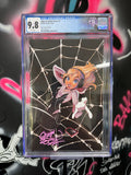 EDGE OF SPIDER-VERSE 1 CHRISSIE ZULLO EXCLUSIVE VIRGIN CGC 9.8 SIGNED