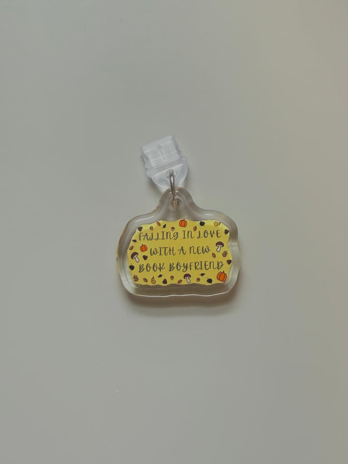 Falling for A Book BF E-Reader Dust Plug & Phone Charm