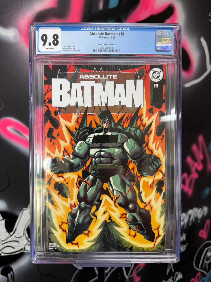 Absolute Batman #19 Mario Foccillo Exclusive CGC 9.8