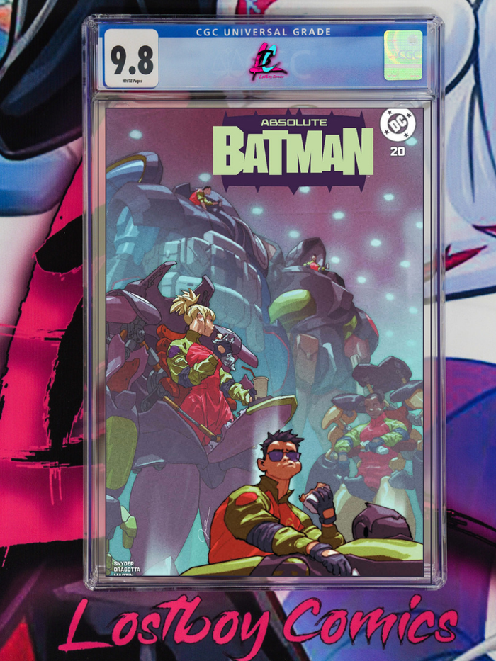 ABSOLUTE BATMAN #20 GERALD PAREL EXCLUSIVE CGC 9.8