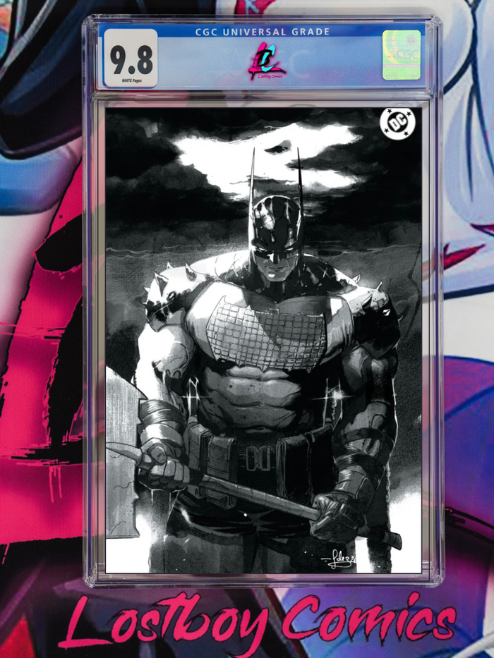 Absolute Batman #20 Javier Fernandez Black and White Virgin Exclusive CGC 9.8