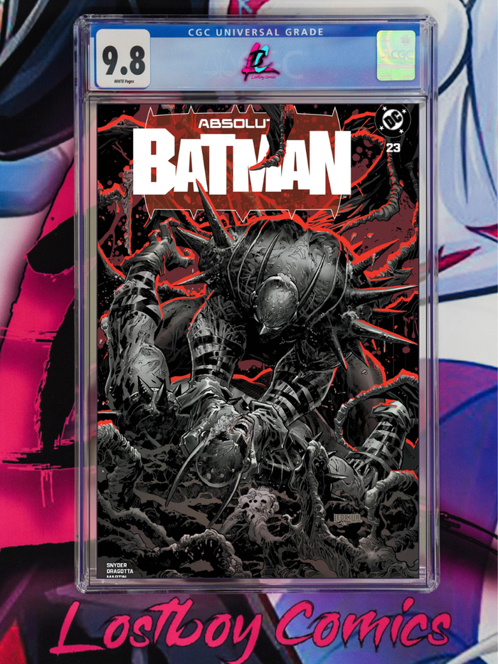 ABSOLUTE BATMAN #23 KEN LASHLEY FANEXPO CHICAGO EXCLUSIVE CGC 9.8