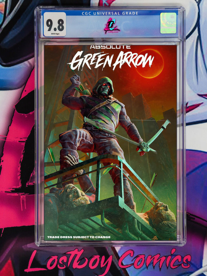 ABSOLUTE GREEN ARROW #1 BJORN BARENDS FANEXPO PHILLY EXCLUSIVE CGC 9.8