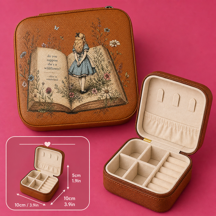 Alice in Wonderland Jewelry Case