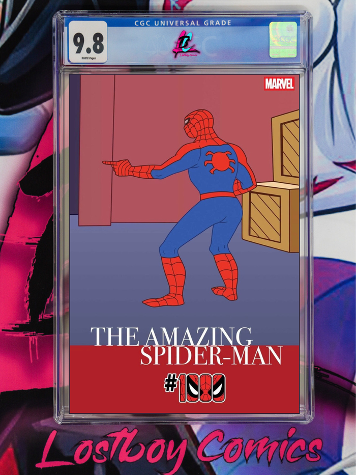 AMAZING SPIDER-MAN #1000 Animation Wraparound 1st Printing CGC 9.8