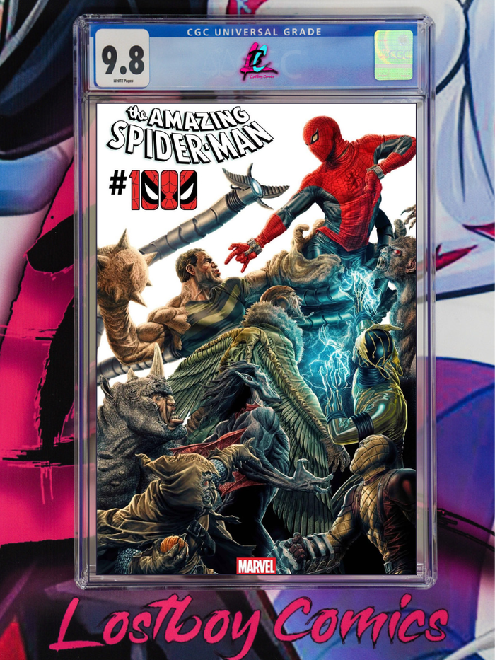 AMAZING SPIDER-MAN #1000 Bermejo 1st Printing CGC 9.8