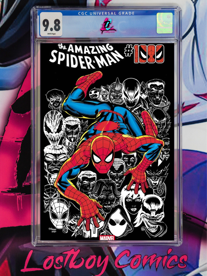 AMAZING SPIDER-MAN #1000 Ed McGuinness Foil 1st Printing CGC 9.8