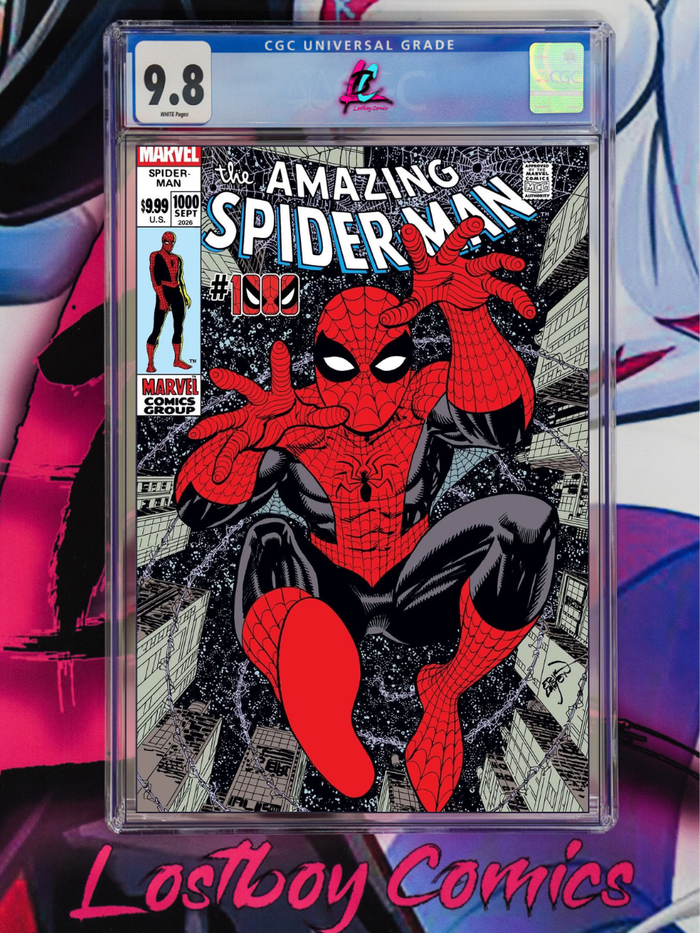AMAZING SPIDER-MAN #1000 ERIK LARSEN 1:25 CGC 9.8