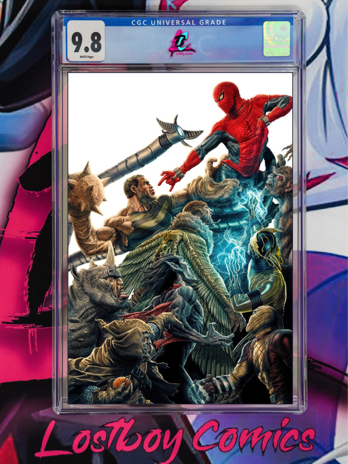 AMAZING SPIDER-MAN #1000 LEE BERMEJO AMAZING VISIONS VIRGIN 1:100 CGC 9.8