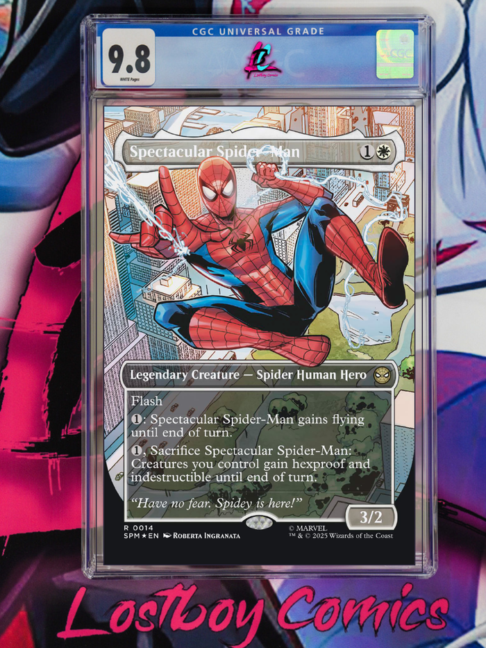 AMAZING SPIDER-MAN #28 MAGIC: THE GATHERING VARIANT CGC 9.8