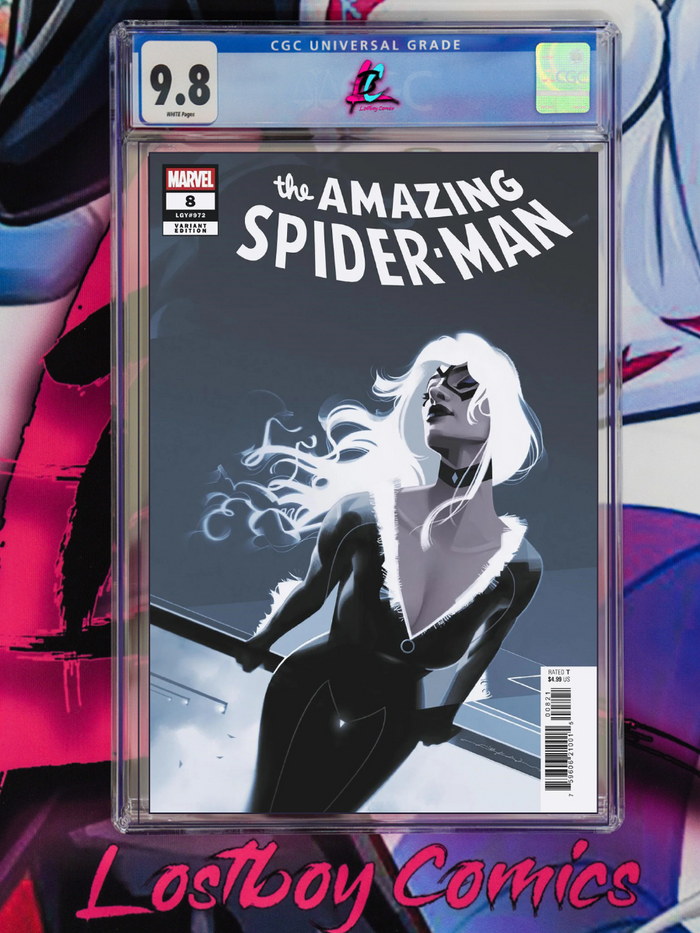 AMAZING SPIDER-MAN #8 JEFF DEKAL BLACK CAT CGC 9.8