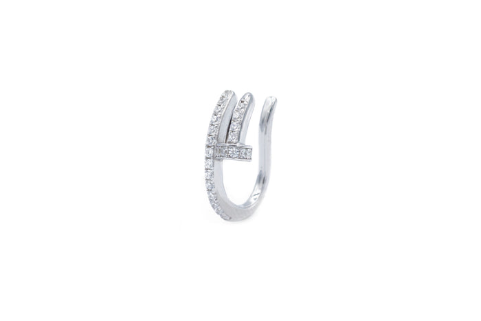 Anello chiodo brill in argento 925 - Iride Shop - Accessori da Donna