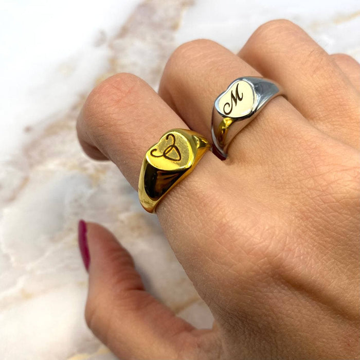 Anello cuore dedica regolabile - Iride Shop - Accessori da Donna