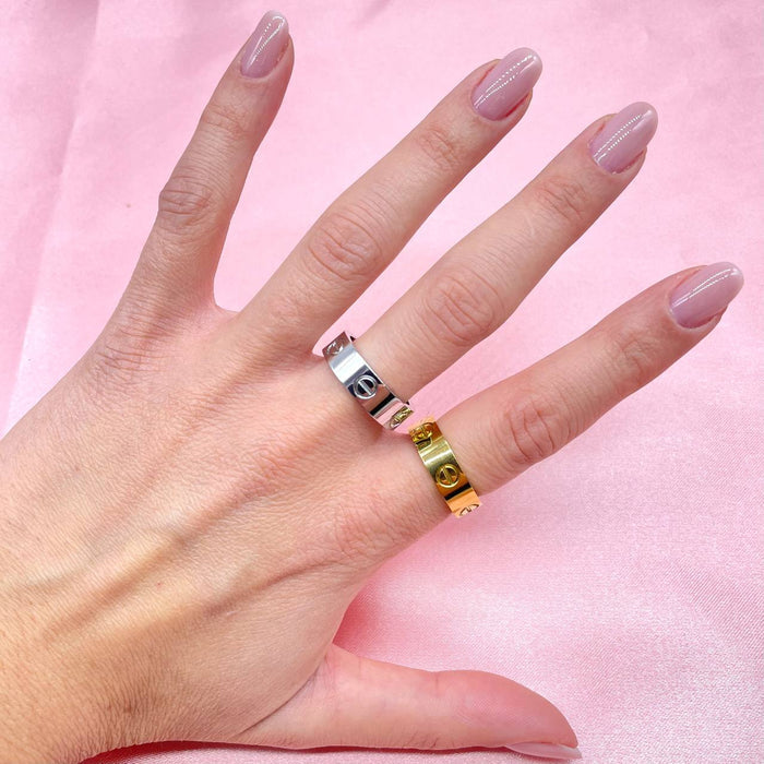 Anello manetta simil - Iride Shop - Accessori da Donna