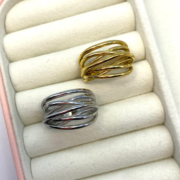 Anello multiwire regolabile - Iride shop - accessori donna