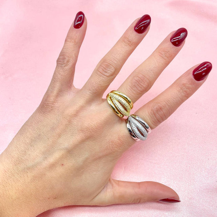 Anello ninfa brill - Iride Shop - Accessori da Donna