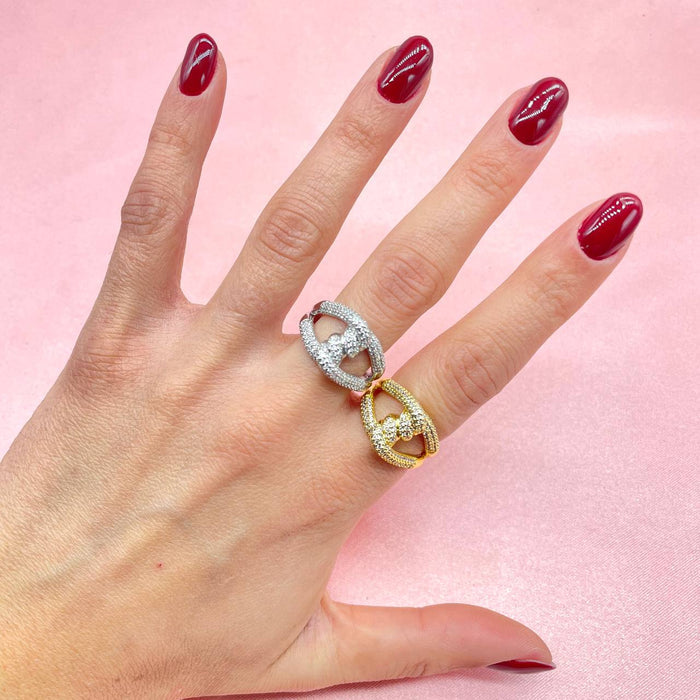 Anello nodo brill - Iride Shop - Accessori da Donna