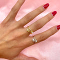 Anello regolabile aereo in argento 925 - Iride Shop - Accessori da Donna