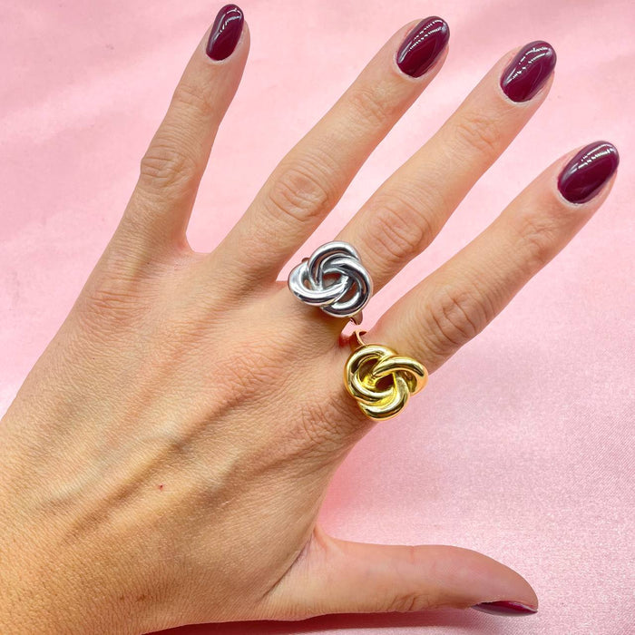 Anello regolabile big nodo - Iride Shop - Accessori da Donna