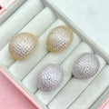 Anello regolabile big pavè - Iride Shop - Accessori da Donna