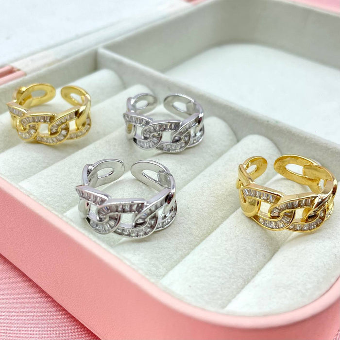 Anello regolabile caten bril - Iride Shop - Accessori da Donna