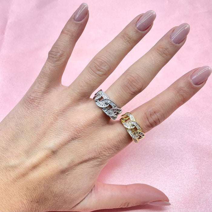 Anello regolabile caten bril - Iride Shop - Accessori da Donna