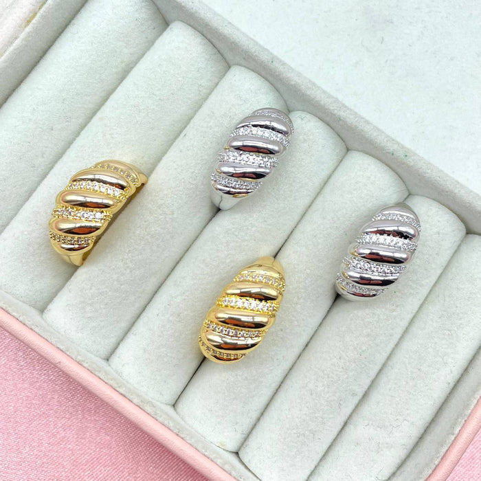 Anello regolabile conchiglia bril - Iride Shop - Accessori da Donna