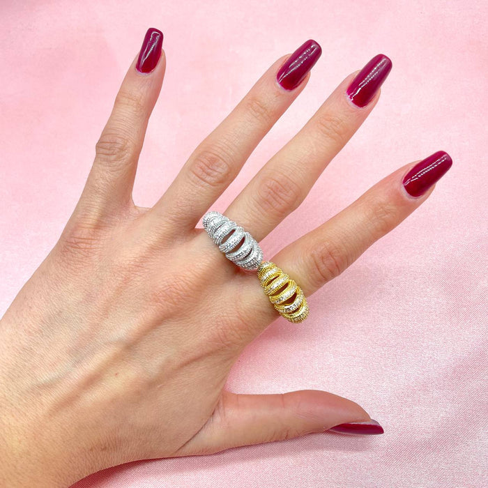 Anello regolabile conchiglia perforated