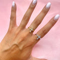 Anello regolabile croce bril - Iride Shop - Accessori da Donna