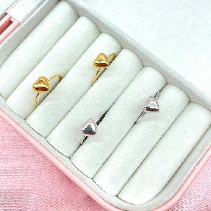 Anello regolabile cuore simply