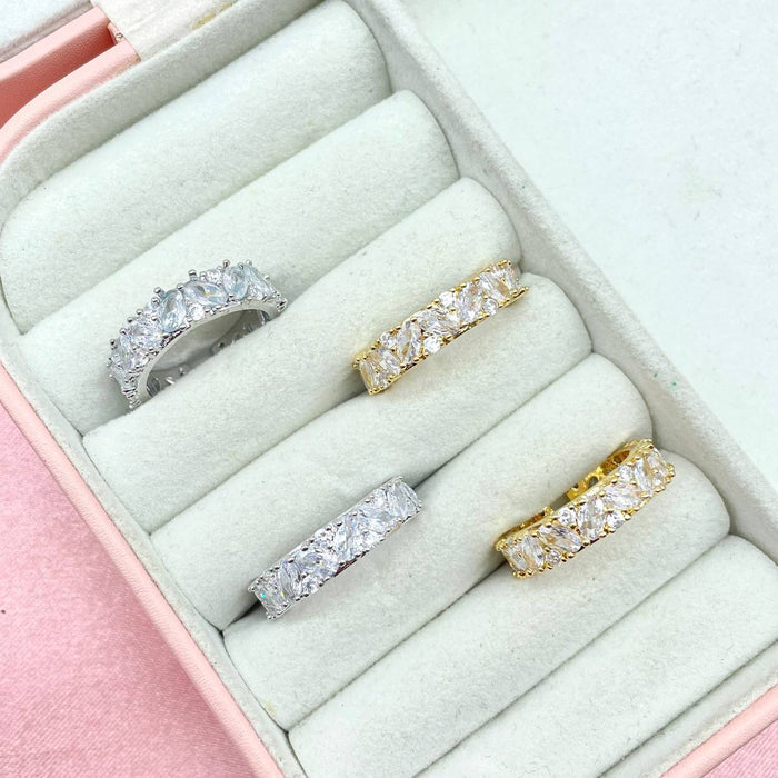 Anello regolabile diamond
