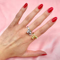 Anello regolabile doppia campanella - Iride Shop - Accessori da Donna