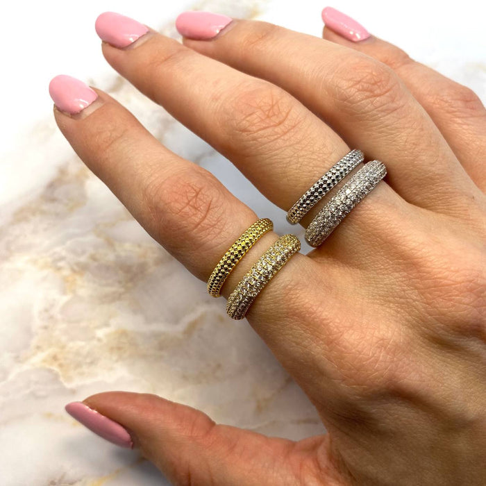 Anello regolabile double bril - Iride Shop - Accessori da Donna