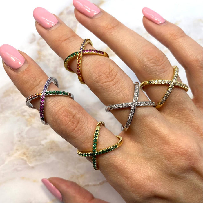 Anello regolabile double deluxe - Iride Shop - Accessori da Donna
