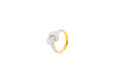 Anello regolabile intreccio con strass in argento 925 - Iride Shop - Accessori da Donna