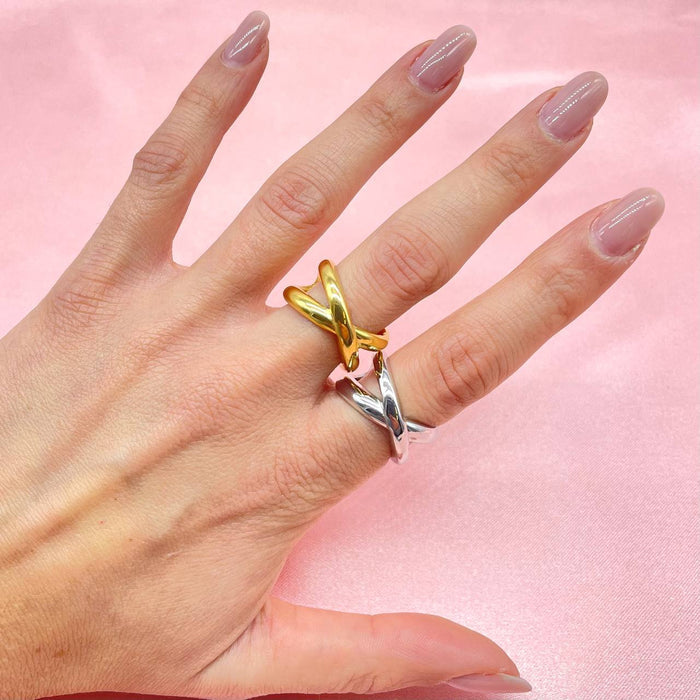 Anello regolabile intreccio simply - Iride Shop - Accessori da Donna