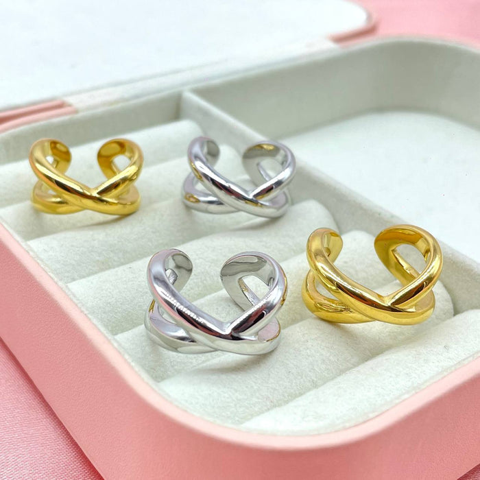 Anello regolabile intreccio simply - Iride Shop - Accessori da Donna