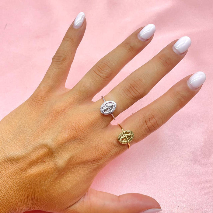 Anello regolabile madonnina - Iride Shop - Accessori da Donna