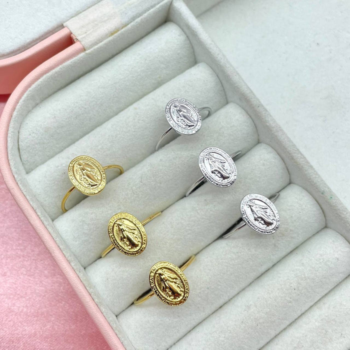Anello regolabile madonnina - Iride Shop - Accessori da Donna