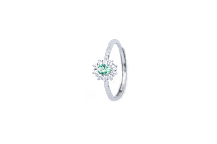 Anello regolabile mini kate in argento 925 - Iride Shop - Accessori da Donna