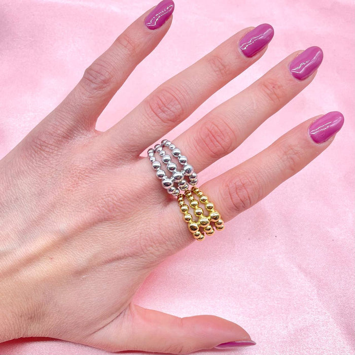 Anello regolabile multi balls - Iride Shop - Accessori da Donna