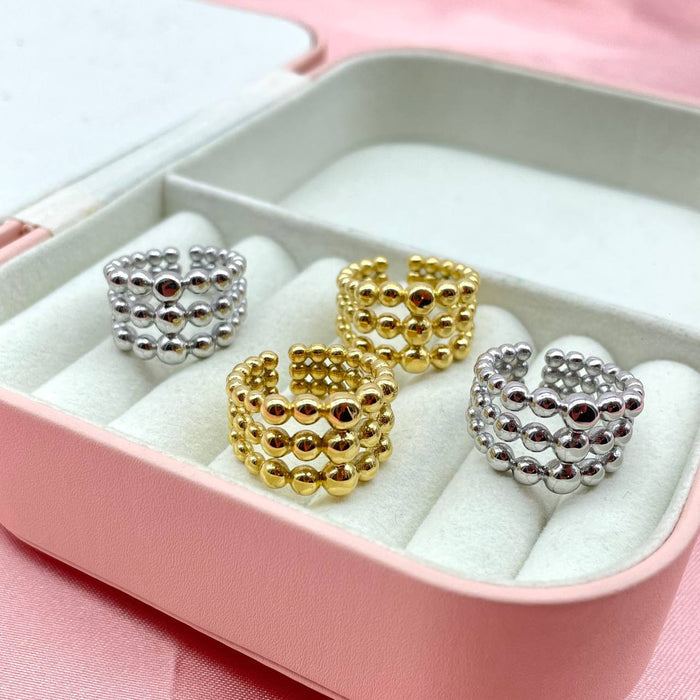 Anello regolabile multi balls - Iride Shop - Accessori da Donna
