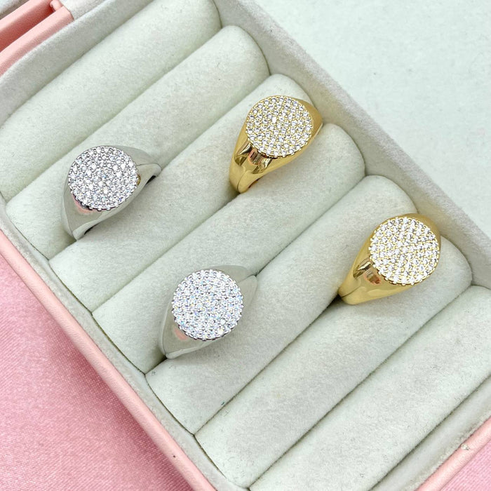Anello regolabile sigillo - Iride Shop - Accessori da Donna